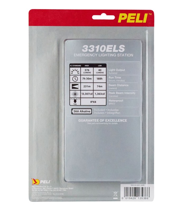 Coffret de secours d'éclairage PELI™ 3310ELS  | MMF.fr