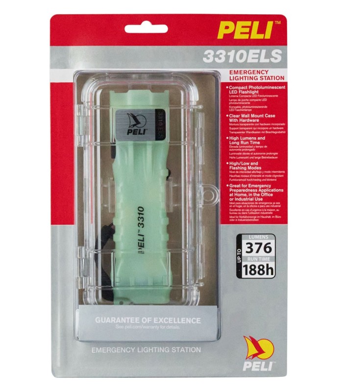 Coffret de secours d'éclairage PELI™ 3310ELS  | MMF.fr
