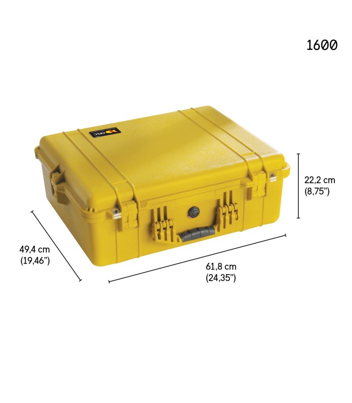 Wasserdichter Koffer Peli™ 1600 || MMF.fr