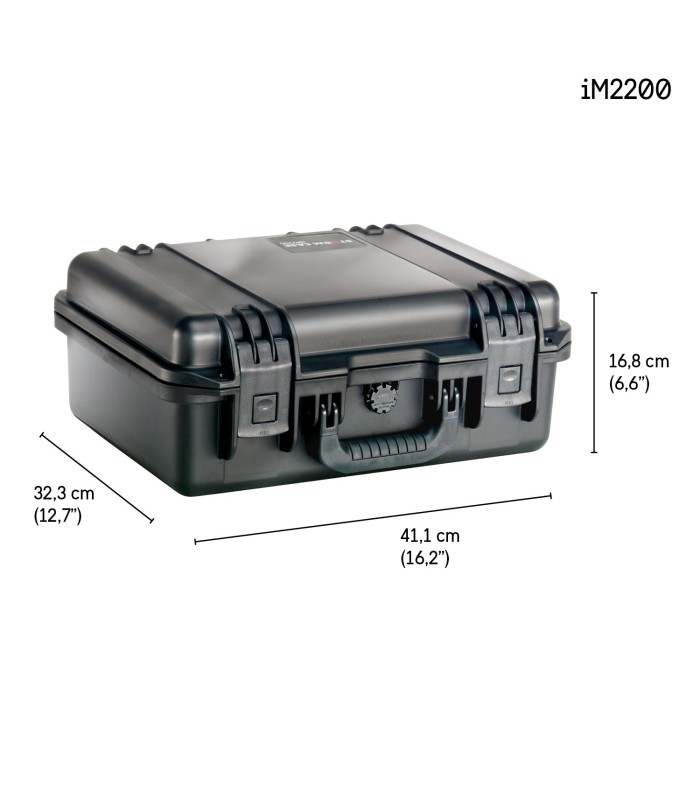 Wasserdichter Koffer Peli™ iM2200 Storm || MMF.fr