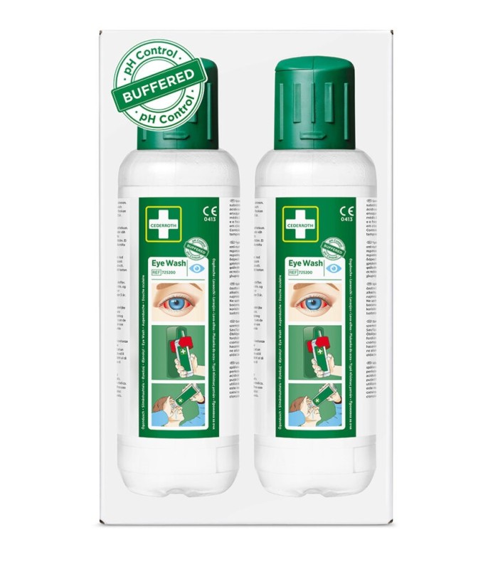 Cederroth eyewash 2 x 500 ml 725200 38826 || MMF.fr