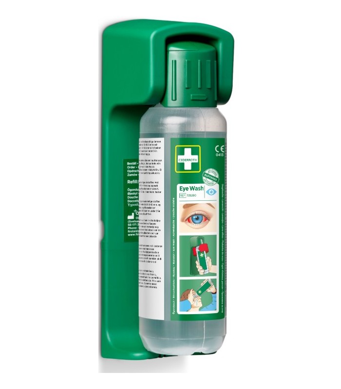 Porte flacon Cederroth pour douche oculaire 500 ml 7200 38827 | MMF.fr