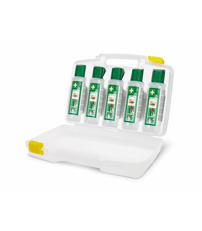 Cederroth eye wash case with 5 x 500 ml bottles 40605 | MMF.fr