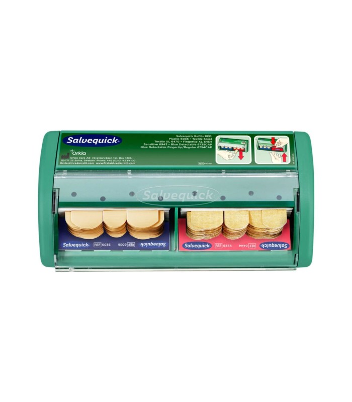 Distributeur de pansement Salvequick CEDERROTH 490700 38812 | MMF.fr
