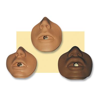 Masque du visage bouche/nez pour mannequin RCP adulte corps entier