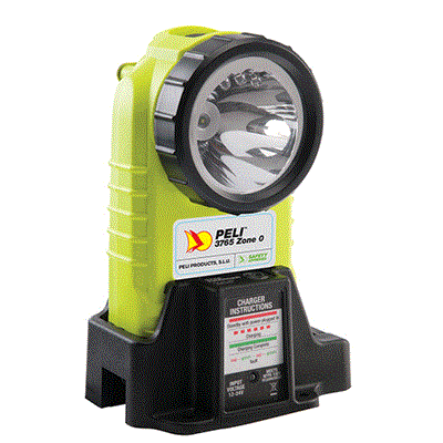Lampe projecteur PELI™ LED 3765 ATEX rechargeable Zone 0
